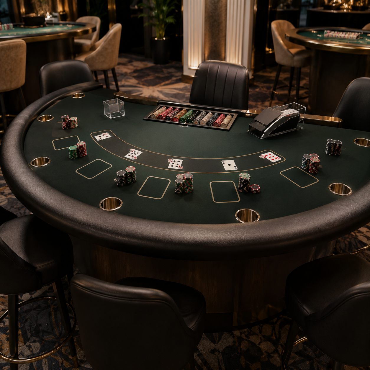 Mesas de blackjack